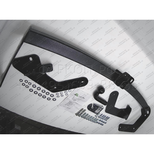 H205-A Лидер-плюс ТСУ для Hyundai Santa Fe 2001-2006, Hyundai Santa Fe Classic 2007-2013, JAC Rein 2007-2011 без снятия и выреза бампера. Нагрузки: 1500/75 кг, масса фаркопа 22,4 кг (без электрики в комплекте)