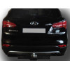 H224-FC Лидер-плюс ТСУ для Hyundai Santa Fe 2012-2018, Kia Sorento 2012-2015 без снятия и выреза бампера. Тип шара: FC. Нагрузки: 1200/50 кг, масса фаркопа 20,94 кг (без электрики в комплекте)