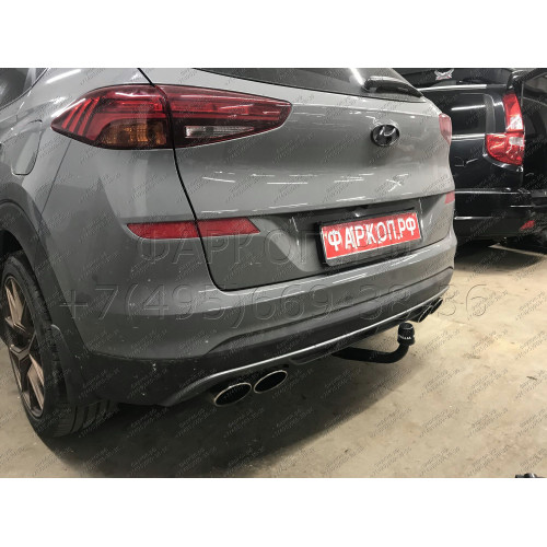 345141600001 WESTFALIA Фаркоп на Hyundai Tucson рестайл 2018-2021, Kia Sportage IV рестайл 2018-2022. Съемное вертикальное крепление шара (на ключе). Без выреза бампера. Нагрузки 2200/133 кг, масса фаркопа 28 кг