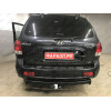 H205-A Лидер-плюс ТСУ для Hyundai Santa Fe 2001-2006, Hyundai Santa Fe Classic 2007-2013, JAC Rein 2007-2011 без снятия и выреза бампера. Нагрузки: 1500/75 кг, масса фаркопа 22,4 кг (без электрики в комплекте)