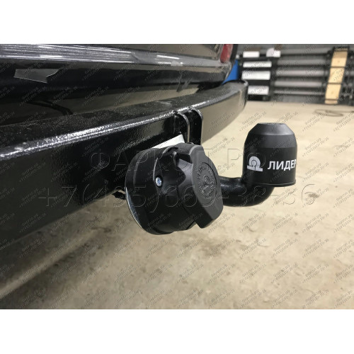 H205-A Лидер-плюс ТСУ для Hyundai Santa Fe 2001-2006, Hyundai Santa Fe Classic 2007-2013, JAC Rein 2007-2011 без снятия и выреза бампера. Нагрузки: 1500/75 кг, масса фаркопа 22,4 кг (без электрики в комплекте)