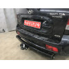 H205-A Лидер-плюс ТСУ для Hyundai Santa Fe 2001-2006, Hyundai Santa Fe Classic 2007-2013, JAC Rein 2007-2011 без снятия и выреза бампера. Нагрузки: 1500/75 кг, масса фаркопа 22,4 кг (без электрики в комплекте)