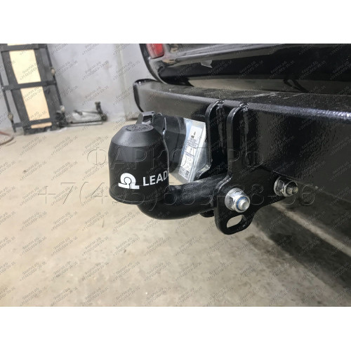 H205-A Лидер-плюс ТСУ для Hyundai Santa Fe 2001-2006, Hyundai Santa Fe Classic 2007-2013, JAC Rein 2007-2011 без снятия и выреза бампера. Нагрузки: 1500/75 кг, масса фаркопа 22,4 кг (без электрики в комплекте)