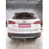 H091A GALIA Полностью оцинкованный фаркоп на Hyundai Santa Fe 2012-2018, 2018-2021, Kia Sorento 2012-2015, 2015-2020. Подрозетник убирается за бампер. Тип шара: A. Подрезка бампера. Нагрузки: 2600/120 кг, масса фаркопа 17,22 кг