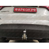 H091A GALIA Полностью оцинкованный фаркоп на Hyundai Santa Fe 2012-2018, 2018-2021, Kia Sorento 2012-2015, 2015-2020. Подрозетник убирается за бампер. Тип шара: A. Подрезка бампера. Нагрузки: 2600/120 кг, масса фаркопа 17,22 кг