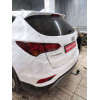 H091A GALIA Полностью оцинкованный фаркоп на Hyundai Santa Fe 2012-2018, 2018-2021, Kia Sorento 2012-2015, 2015-2020. Подрозетник убирается за бампер. Тип шара: A. Подрезка бампера. Нагрузки: 2600/120 кг, масса фаркопа 17,22 кг