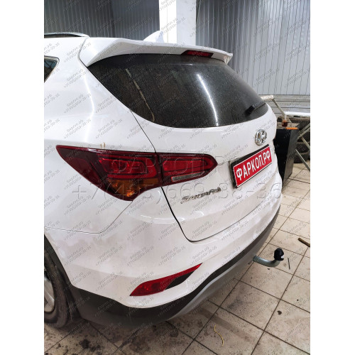H091A GALIA Полностью оцинкованный фаркоп на Hyundai Santa Fe 2012-2018, 2018-2021, Kia Sorento 2012-2015, 2015-2020. Подрозетник убирается за бампер. Тип шара: A. Подрезка бампера. Нагрузки: 2600/120 кг, масса фаркопа 17,22 кг
