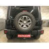 4852-A ORIS Фаркоп на Jeep Wrangler JK 2007-2018, JL 2018- без выреза в бампере. Тип шара: A. Нагрузки: 3100/90 кг, масса фаркопа 9,1 кг (без электрики в комплекте)