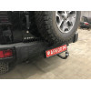 4852-A ORIS Фаркоп на Jeep Wrangler JK 2007-2018, JL 2018- без выреза в бампере. Тип шара: A. Нагрузки: 3100/90 кг, масса фаркопа 9,1 кг (без электрики в комплекте)