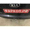 H091A GALIA Полностью оцинкованный фаркоп на Hyundai Santa Fe 2012-2018, 2018-2021, Kia Sorento 2012-2015, 2015-2020. Подрозетник убирается за бампер. Тип шара: A. Подрезка бампера. Нагрузки: 2600/120 кг, масса фаркопа 17,22 кг