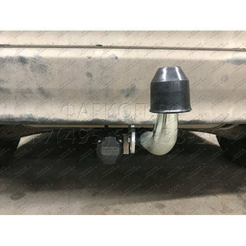 M122A GALIA Полностью оцинкованный фаркоп на Mitsubishi Eclipse Cross 2018-, Mitsubishi ASX 2010-2022 (без подрезки бампера), Citroen C4 Aircross 2012-2016, Peugeot 4008 2012-2016 (с невидимой подрезкой бампера). Тип шара: A. Нагрузки: 1600/100 кг, масса 