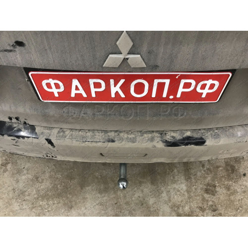 M122A GALIA Полностью оцинкованный фаркоп на Mitsubishi Eclipse Cross 2018-, Mitsubishi ASX 2010-2022 (без подрезки бампера), Citroen C4 Aircross 2012-2016, Peugeot 4008 2012-2016 (с невидимой подрезкой бампера). Тип шара: A. Нагрузки: 1600/100 кг, масса 