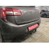 M122A GALIA Полностью оцинкованный фаркоп на Mitsubishi Eclipse Cross 2018-, Mitsubishi ASX 2010-2022 (без подрезки бампера), Citroen C4 Aircross 2012-2016, Peugeot 4008 2012-2016 (с невидимой подрезкой бампера). Тип шара: A. Нагрузки: 1600/100 кг, масса 