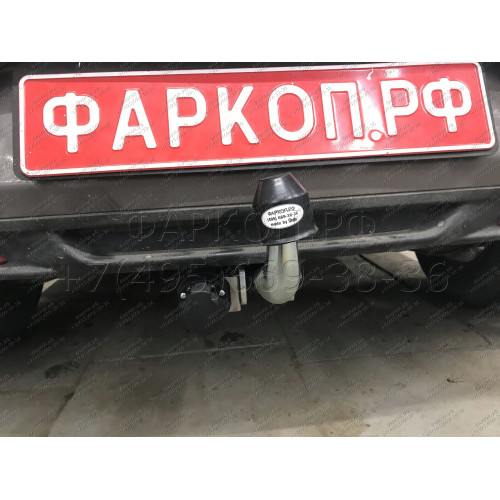M122A GALIA Полностью оцинкованный фаркоп на Mitsubishi Eclipse Cross 2018-, Mitsubishi ASX 2010-2022 (без подрезки бампера), Citroen C4 Aircross 2012-2016, Peugeot 4008 2012-2016 (с невидимой подрезкой бампера). Тип шара: A. Нагрузки: 1600/100 кг, масса 