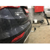 H091A GALIA Полностью оцинкованный фаркоп на Hyundai Santa Fe 2012-2018, 2018-2021, Kia Sorento 2012-2015, 2015-2020. Подрозетник убирается за бампер. Тип шара: A. Подрезка бампера. Нагрузки: 2600/120 кг, масса фаркопа 17,22 кг