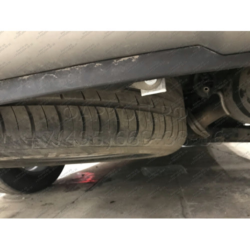 H091A GALIA Полностью оцинкованный фаркоп на Hyundai Santa Fe 2012-2018, 2018-2021, Kia Sorento 2012-2015, 2015-2020. Подрозетник убирается за бампер. Тип шара: A. Подрезка бампера. Нагрузки: 2600/120 кг, масса фаркопа 17,22 кг