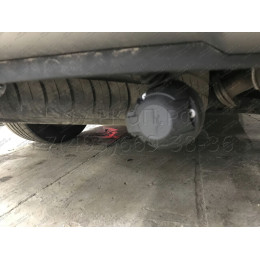 H091A GALIA Полностью оцинкованный фаркоп на Hyundai Santa Fe 2012-2018, 2018-2021, Kia Sorento 2012-2015, 2015-2020. Подрозетник убирается за бампер. Тип шара: A. Подрезка бампе
