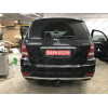 M-143 STEINHOF Фаркоп на Mercedes GL-Class x166 2012-2016, Mercedes GLS-Class x166 2016-2019, Mercedes GL-Class x164 2006-2012 без подрезки бампера. Тип шара: AV (вертикальное быстросъемное крепление шара на ключе). Нагрузки: 3500/140 кг, масса фаркопа 33