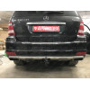 M-143 STEINHOF Фаркоп на Mercedes GL-Class x166 2012-2016, Mercedes GLS-Class x166 2016-2019, Mercedes GL-Class x164 2006-2012 без подрезки бампера. Тип шара: AV (вертикальное быстросъемное крепление шара на ключе). Нагрузки: 3500/140 кг, масса фаркопа 33