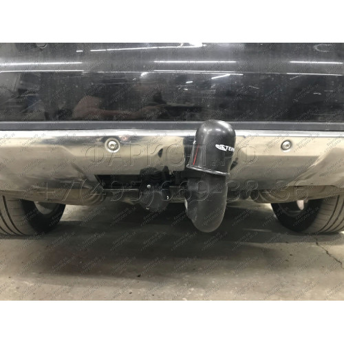 M-143 STEINHOF Фаркоп на Mercedes GL-Class x166 2012-2016, Mercedes GLS-Class x166 2016-2019, Mercedes GL-Class x164 2006-2012 без подрезки бампера. Тип шара: AV (вертикальное быстросъемное крепление шара на ключе). Нагрузки: 3500/140 кг, масса фаркопа 33