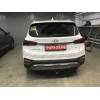 H091A GALIA Полностью оцинкованный фаркоп на Hyundai Santa Fe 2012-2018, 2018-2021, Kia Sorento 2012-2015, 2015-2020. Подрозетник убирается за бампер. Тип шара: A. Подрезка бампера. Нагрузки: 2600/120 кг, масса фаркопа 17,22 кг