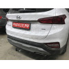 H091A GALIA Полностью оцинкованный фаркоп на Hyundai Santa Fe 2012-2018, 2018-2021, Kia Sorento 2012-2015, 2015-2020. Подрозетник убирается за бампер. Тип шара: A. Подрезка бампера. Нагрузки: 2600/120 кг, масса фаркопа 17,22 кг