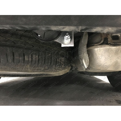 H091A GALIA Полностью оцинкованный фаркоп на Hyundai Santa Fe 2012-2018, 2018-2021, Kia Sorento 2012-2015, 2015-2020. Подрозетник убирается за бампер. Тип шара: A. Подрезка бампера. Нагрузки: 2600/120 кг, масса фаркопа 17,22 кг