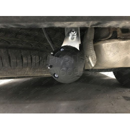 H091A GALIA Полностью оцинкованный фаркоп на Hyundai Santa Fe 2012-2018, 2018-2021, Kia Sorento 2012-2015, 2015-2020. Подрозетник убирается за бампер. Тип шара: A. Подрезка бампе