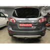 H069C GALIA Полностью оцинкованный фаркоп на Hyundai Santa Fe 2006-2012, Kia Sorento 2009-2012. Тип шара: C (горизонтальный съемный). Подрезка бампера. Нагрузки: 2500/100 кг, масса фаркопа 20,37 кг