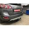 H069C GALIA Полностью оцинкованный фаркоп на Hyundai Santa Fe 2006-2012, Kia Sorento 2009-2012. Тип шара: C (горизонтальный съемный). Подрезка бампера. Нагрузки: 2500/100 кг, масса фаркопа 20,37 кг