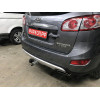 H069C GALIA Полностью оцинкованный фаркоп на Hyundai Santa Fe 2006-2012, Kia Sorento 2009-2012. Тип шара: C (горизонтальный съемный). Подрезка бампера. Нагрузки: 2500/100 кг, масса фаркопа 20,37 кг