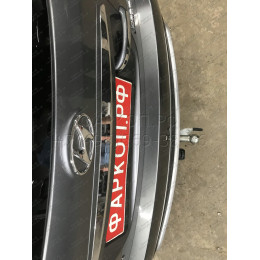 H069C GALIA Полностью оцинкованный фаркоп на Hyundai Santa Fe 2006-2012, Kia Sorento 2009-2012. Тип шара: C (горизонтальный съемный). Подрезка бампера. Нагрузки: 2500/100 кг