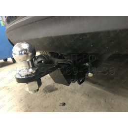 MCX-11-991122.00 PT GROUP Фаркоп на Mazda CX-5 2011-2017, 2017-2025 без подрезки бампера. Тип шара: E (легкосъемный шар под квадрат). Нагрузки: 2500/100 кг, масса фаркопа 19,2