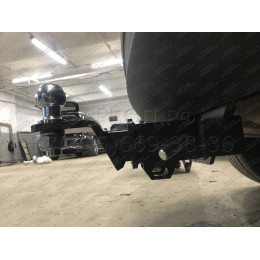 MCX-11-991122.00 PT GROUP Фаркоп на Mazda CX-5 2011-2017, 2017-2025 без подрезки бампера. Тип шара: E (легкосъемный шар под квадрат). Нагрузки: 2500/100 кг, масса фаркопа 19,2
