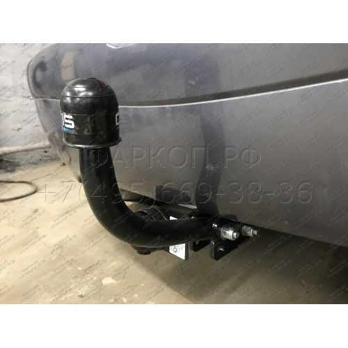 4355-A ORIS Фаркоп на Nissan Note 2006-2014. Необходима подрезка бампера. Тип шара: A. Нагрузки: 1100/50 кг, масса фаркопа 14,6 кг (без электрики в комплекте)