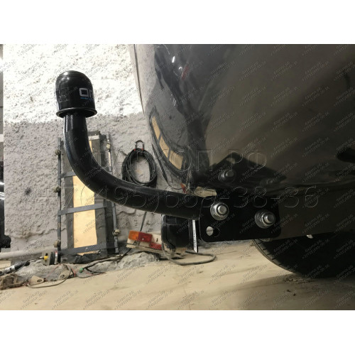 4355-A ORIS Фаркоп на Nissan Note 2006-2014. Необходима подрезка бампера. Тип шара: A. Нагрузки: 1100/50 кг, масса фаркопа 14,6 кг (без электрики в комплекте)