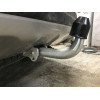 H091A GALIA Полностью оцинкованный фаркоп на Hyundai Santa Fe 2012-2018, 2018-2021, Kia Sorento 2012-2015, 2015-2020. Подрозетник убирается за бампер. Тип шара: A. Подрезка бампера. Нагрузки: 2600/120 кг, масса фаркопа 17,22 кг