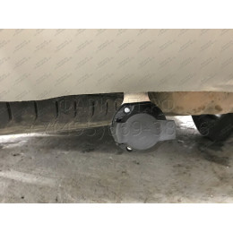 H091A GALIA Полностью оцинкованный фаркоп на Hyundai Santa Fe 2012-2018, 2018-2021, Kia Sorento 2012-2015, 2015-2020. Подрозетник убирается за бампер. Тип шара: A. Подрезка бампе