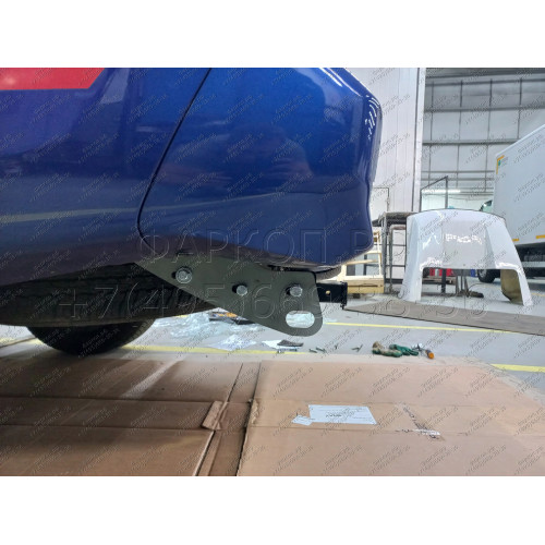 FA 0260-E Бизон Фаркоп на Isuzu D-MAX 2021- без подрезки бампера. Тип шара: E (легкосъемный шар под квадрат). Нагрузки: 3500/120 кг. Не комплектуется электрикой