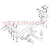 J-073 STEINHOF Фаркоп на Jeep Compass (также Hybrid) 2017-, Jeep Renegade (кроме Trailhawk) 2014-2017, 2017-, FIAT 500X 2014-2017, FIAT 500X Series 2 2017-. Требуется подрезка бампера. Тип шара: A. Нагрузки: 1900/110 кг, масса фаркопа 17,9 кг (без электри