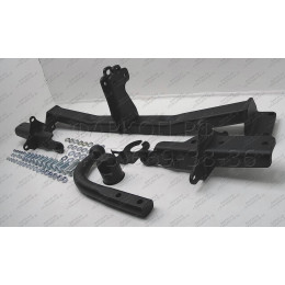 J-073 STEINHOF Фаркоп на Jeep Compass (также Hybrid) 2017-, Jeep Renegade (кроме Trailhawk) 2014-2017, 2017-, FIAT 500X 2014-2017, FIAT 500X Series 2 2017-. Требуется подрезка бампера. Тип шара: A. Нагр