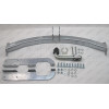 J002A GALIA Полностью оцинкованный фаркоп на Jeep Grand Cherokee WJ 1998-2004. Тип шара: A. Невидимый вырез бампера. Нагрузки: 3500/140 кг, масса фаркопа 20,62 кг