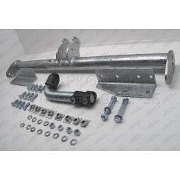 J005A GALIA Полностью оцинкованный фаркоп на Jeep Cherokee XJ 1988-2001. Тип шара: A. Установка без снятия и выреза бампера. Нагрузки: 3300/100 кг, масса фаркопа 18 
