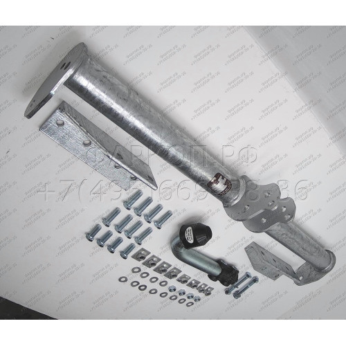 J005A GALIA Полностью оцинкованный фаркоп на Jeep Cherokee XJ 1988-2001. Тип шара: A. Установка без снятия и выреза бампера. Нагрузки: 3300/100 кг, масса фаркопа 18 кг