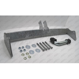 J012A GALIA Полностью оцинкованный фаркоп на Jeep Compass MK 2006-2011, Jeep Liberty 2006-2011. Тип шара: A. Требуется вырез в бампере. Нагрузки: 2000/100 кг, масса фаркопа 12