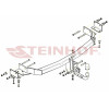 K-016 STEINHOF Фаркоп на Kia Sorento XM 2009-2012. Требуется подрезка бампера. Тип шара: A. Нагрузки: 2600/100 кг, масса фаркопа 22,6 кг (без электрики в комплекте)
