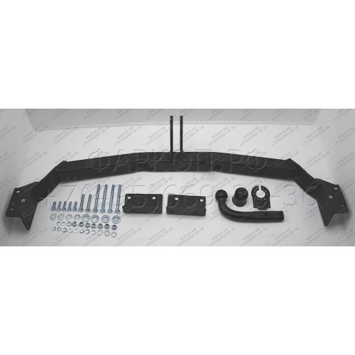 K-016 STEINHOF Фаркоп на Kia Sorento XM 2009-2012. Требуется подрезка бампера. Тип шара: A. Нагрузки: 2600/100 кг, масса фаркопа 22,6 кг (без электрики в комплекте)