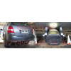 K028C GALIA Полностью оцинкованный фаркоп на Kia Sorento 2002-2009. Подрозетник убирается за бампер. Тип шара: C (горизонтальный съемный). Невидимый вырез бампера. Нагрузки: 3500/140 кг, масса фаркопа 18,87 кг