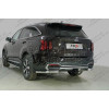 TCU00163 ТСС Фаркоп на Kia Sorento 2020-. Требуется подрезка бампера. Тип шара: E (шаровый узел под американский квадрат). Нагрузки: 1500/80 кг