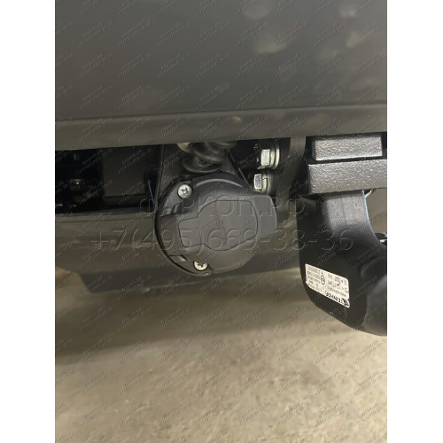 L-115 STEINHOF Фаркоп на Land Rover Range Rover IV L405 2013-2022. Требуется подрезка бампера. Тип шара: AV (вертикальное быстросъемное крепление шара на ключе). Нагрузки: 3500/150 кг, масса фаркопа 32,95 кг (без электрики в комплекте)